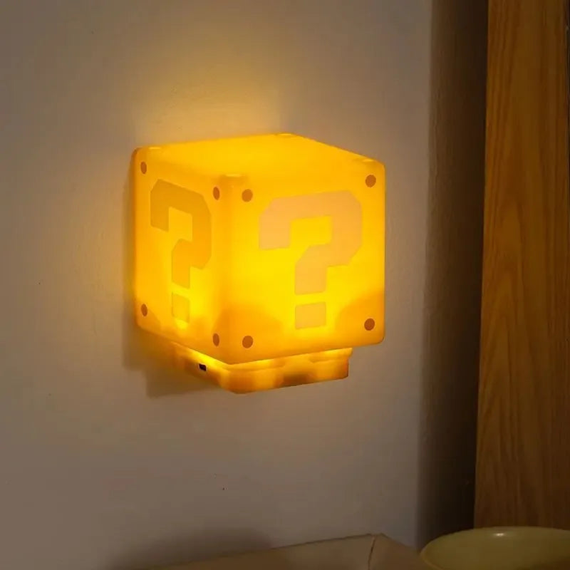 Super Mario Coin Block LED Night Light